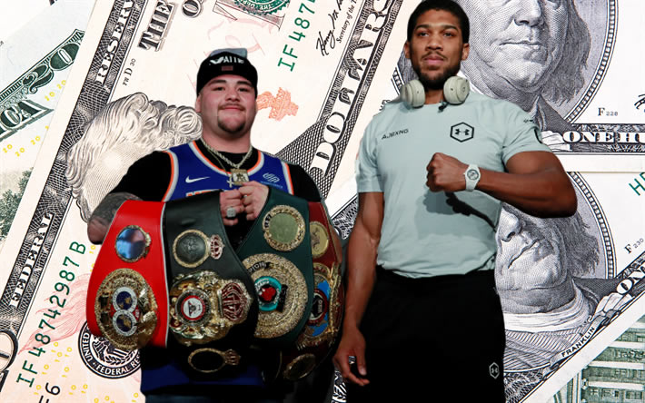 Ambos pugilistas ya están en Arabia Saudita para su pelea revancha. FOTO: Reuters.