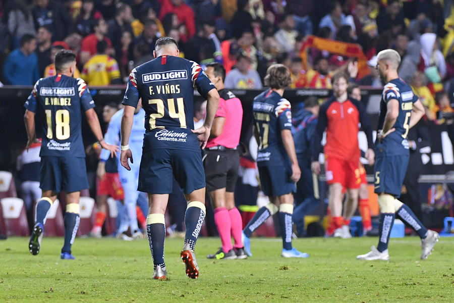 América salió cabizbajo y sorprendido por un metódico rival. (Foto: Imago 7)