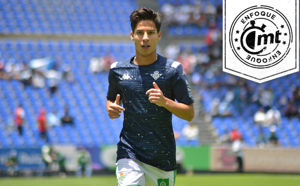 El Betis sigue contemplando a Lainez como un proyecto a futuro. Foto: Mexsport