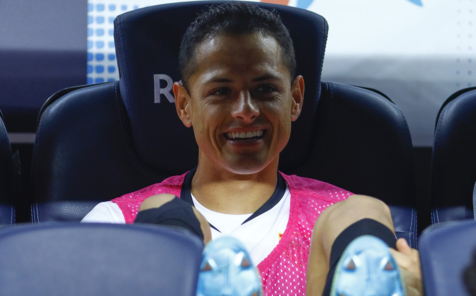Chicharito acumula tres partidos de Liga sin jugar. (Imago7)