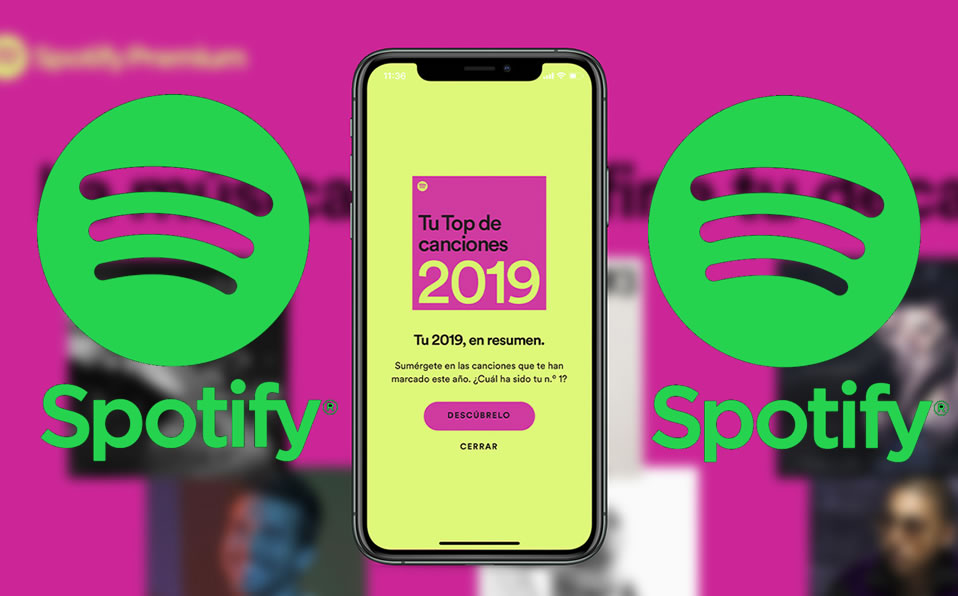 Descubre tu lista del año. (Spotify)