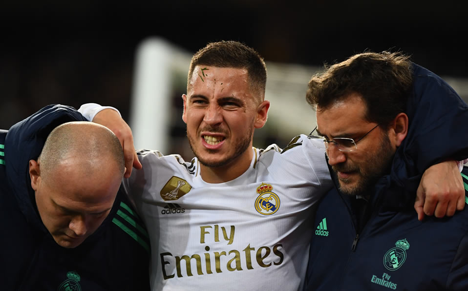 Hazard se perderá el Clásico por lesión. Foto: AFP