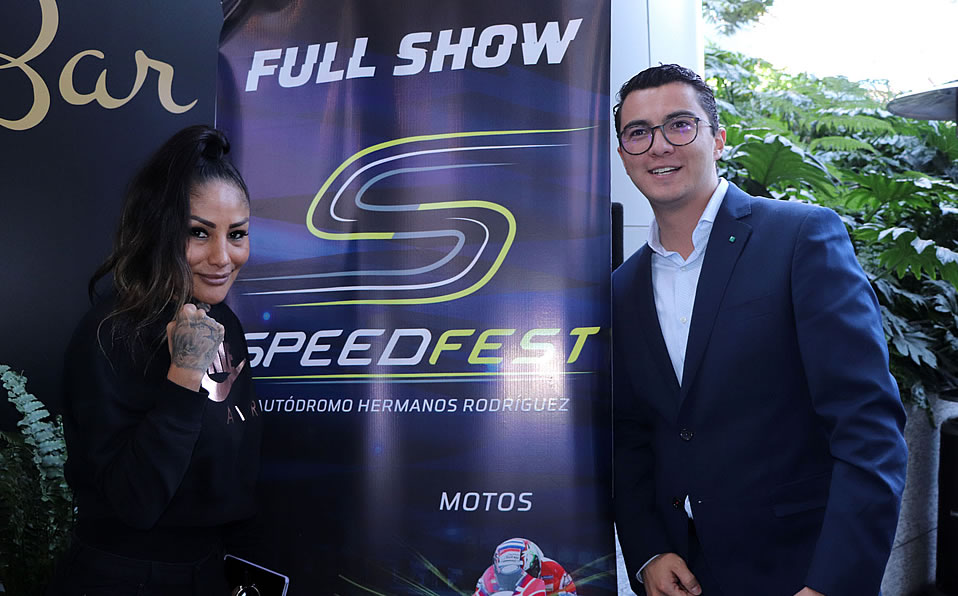 La Barbie Juárez durante la presentación. (Speed Fest)
