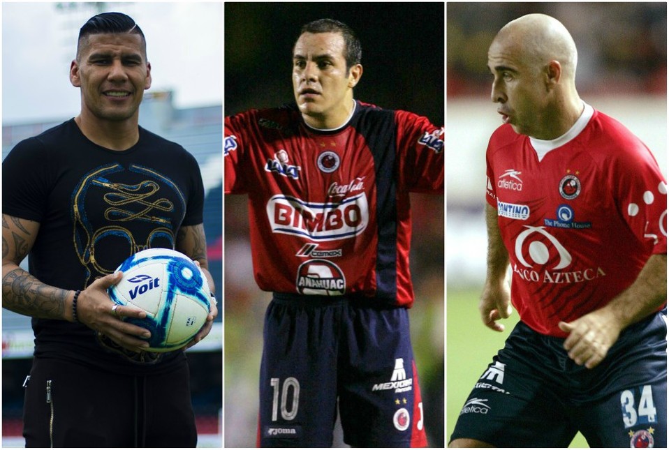Los 10 cracks que jugaron en el Veracruz
