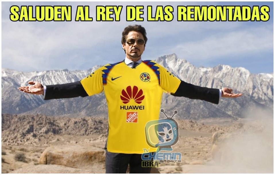¡Saluden al Rey de las Remontadas! Los memes del América y su pase a la Final del A2019.