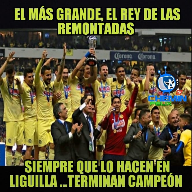 ¡Saluden al Rey de las Remontadas! Los memes del América y su pase a la Final del A2019.