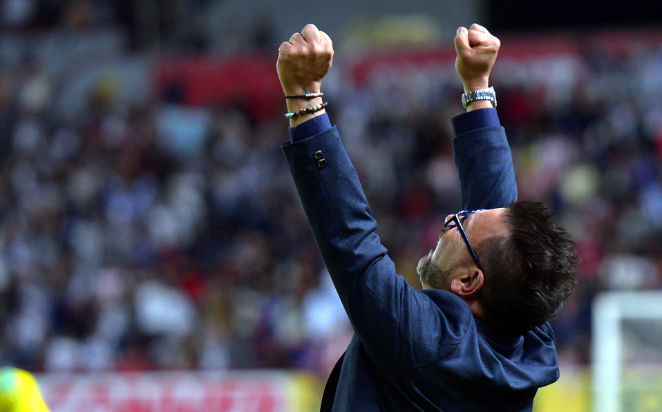 Así celebró el Turco el triunfo sobre Necaxa. (Foto: Imago7)