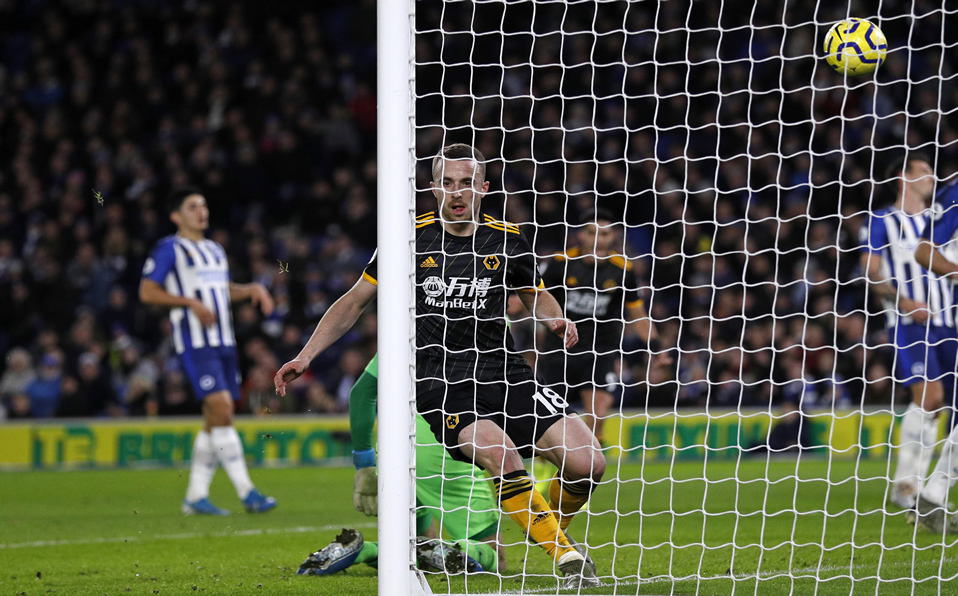 Diogo Jota únicamente empujó el balón al fondo (AFP)