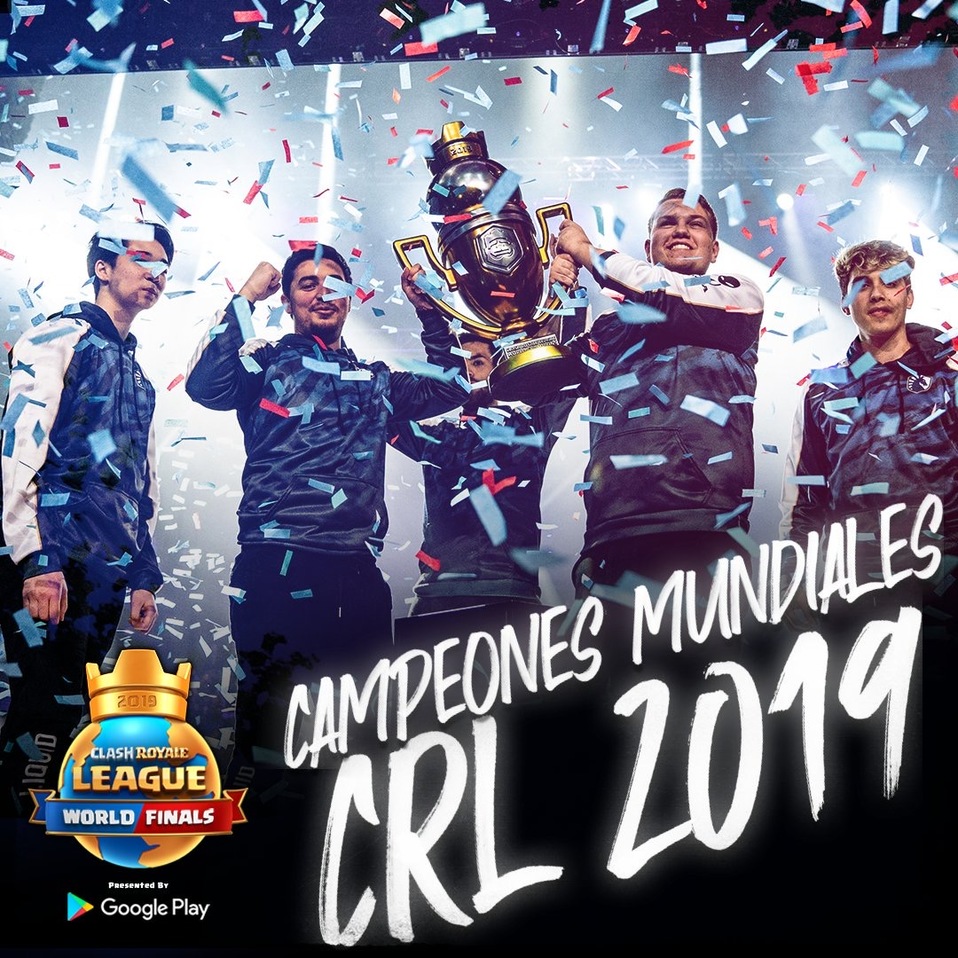 Foto de campeones. (Twitter: @EsportsRoyaleES)