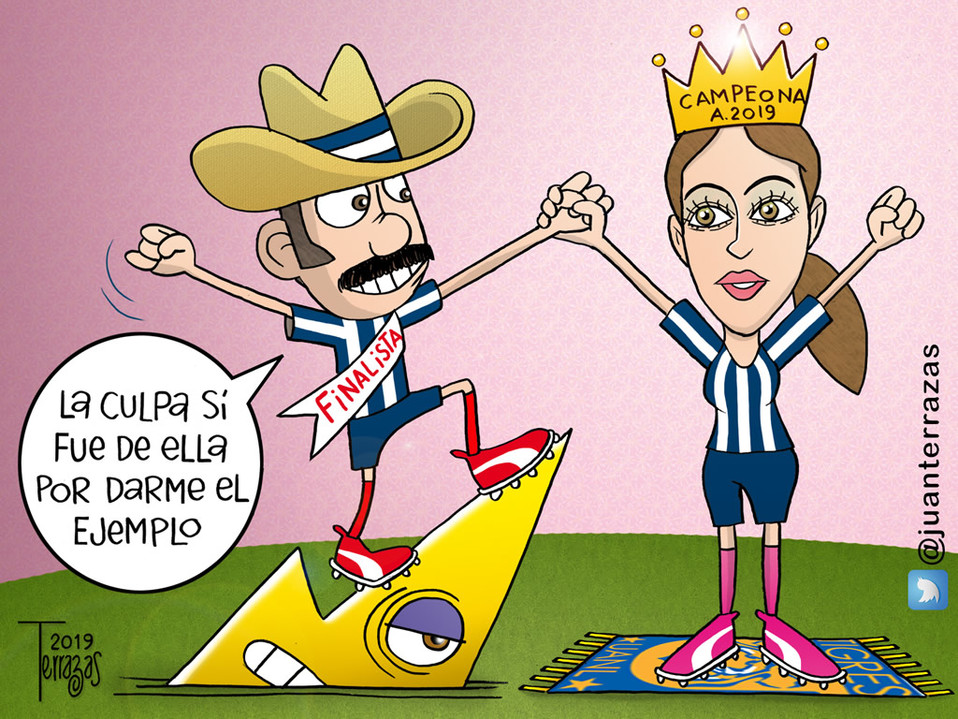 Rayadas pone el ejemplo