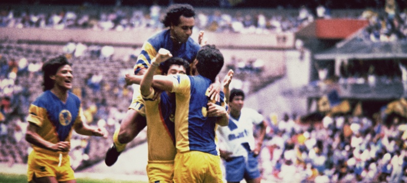 1987-1988: Goleada a Pumas y fiesta en el Azteca