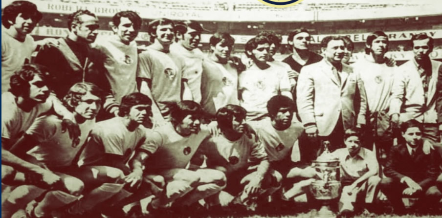 1970-1971: Con goles de Carlos Reinoso y López Salgado, América venció a Toluca en CU. (FOTO: Club América)