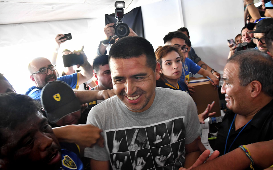 Riquelme. (Foto: AFP)
