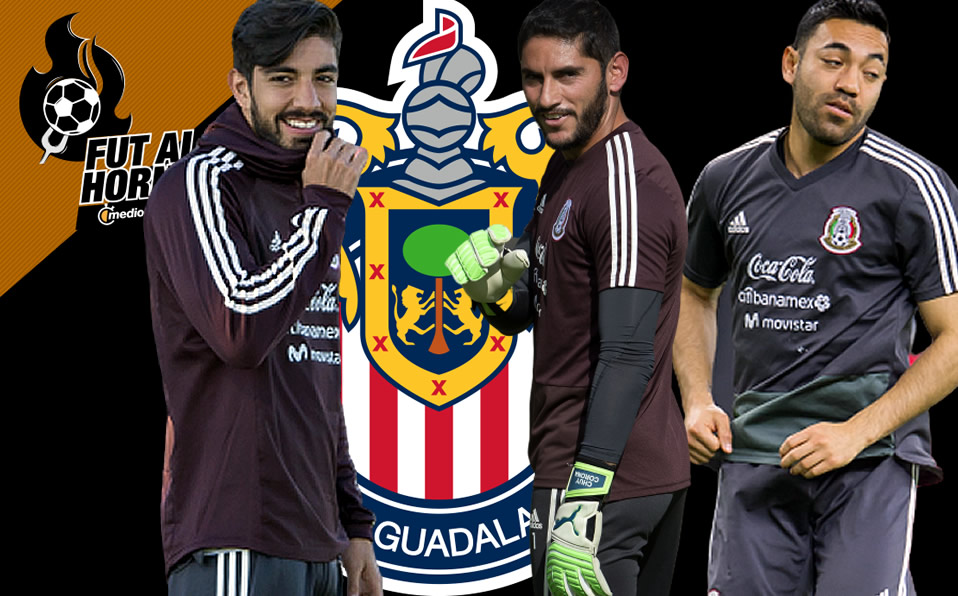 En Chivas se especula que Pizarro, Chuy Corona y Marco Fabián serían opciones para el C2020. (Mexsport)