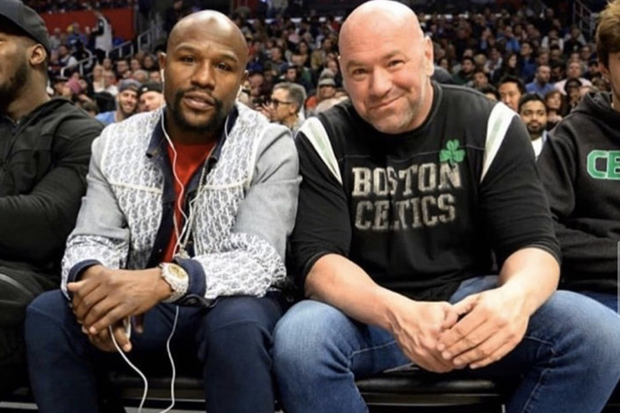 Floyd Mayweather y Dana White ya hablaron. (Foto: @FloydMayweather)