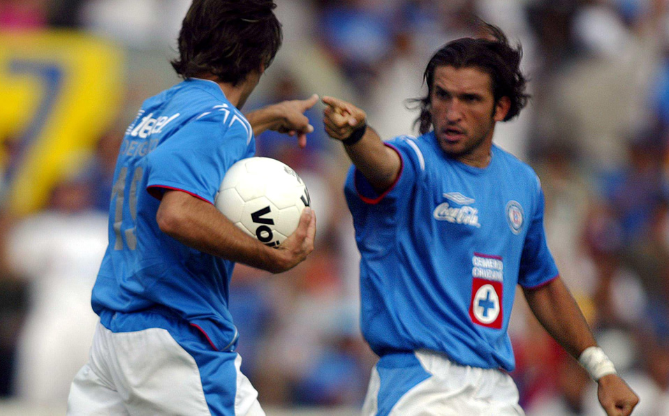 Kikín Fonseca y Chelito Delgado, dupla de miedo en Cruz Azul (MEXSPORT)