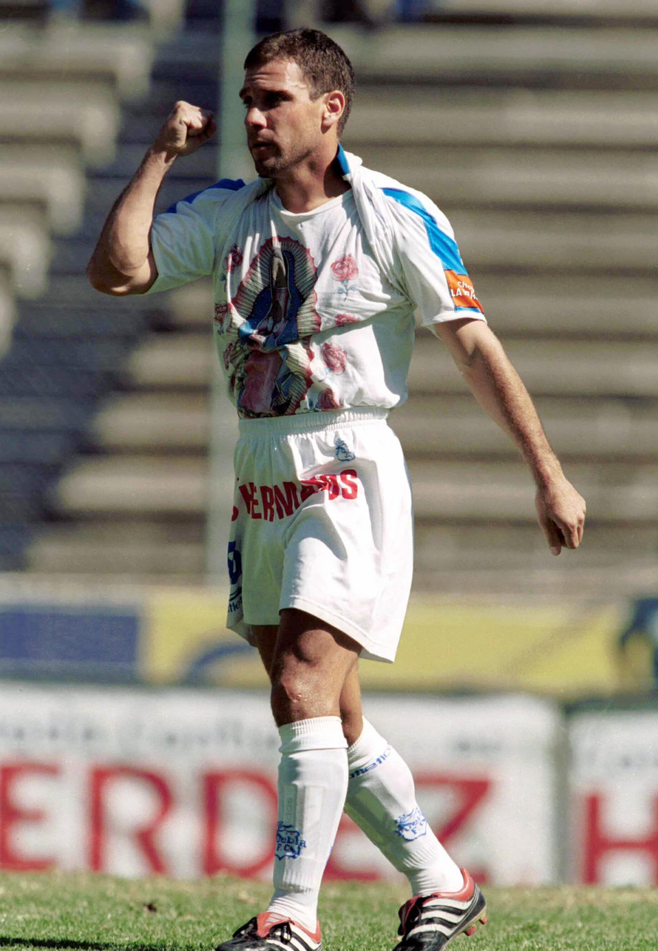 A pesar de su rudeza, Alberto García Aspe siempre mostró su devoción por la Guadalupana. Foto: Mexsport