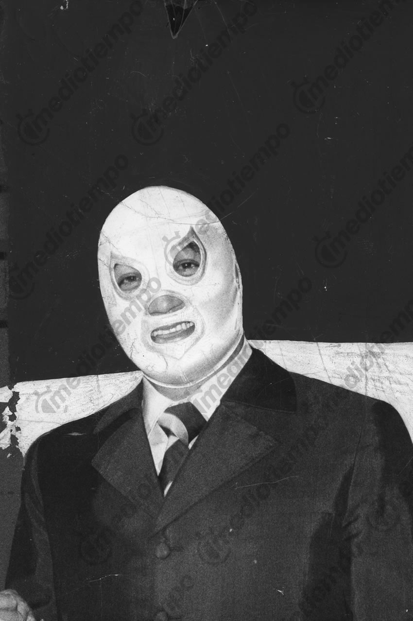 El Santo, un ícono mexicano al igual que la Virgen de Guadalupe, también era fiel a la Morenita del Tepeyac. Foto: Fototeca Milenio