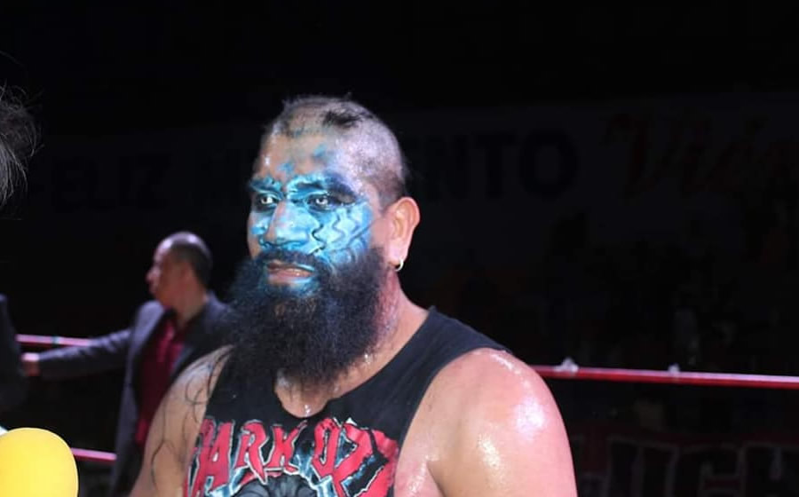 Dark Ozz perdió la cabellera ante Mr. Águila el 19 de octubre. (Dark Ozz)