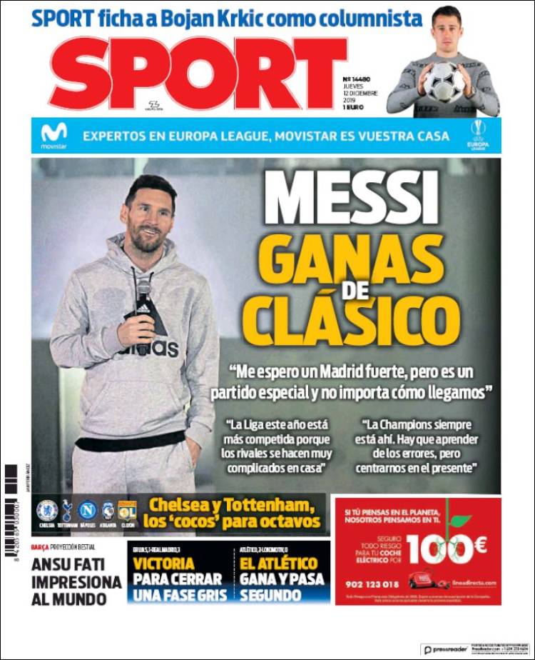 No te pierdas la información deportiva más destacada al rededor del mundo.