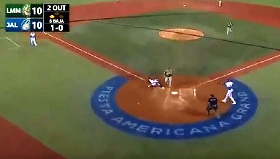 [VIDEO] La increíble forma en que anotaron los Charros en la LMP
