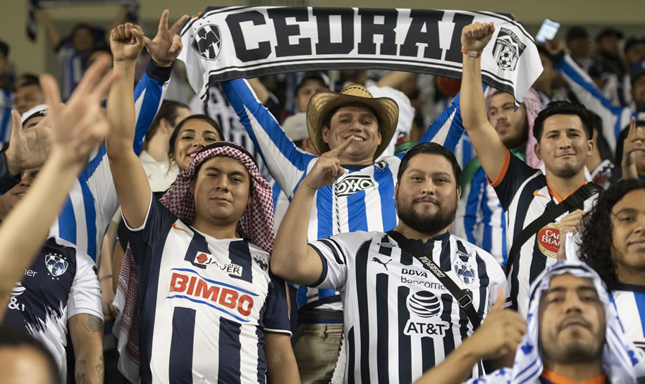 Afición de Rayados previo al juego. (Mexsport)
