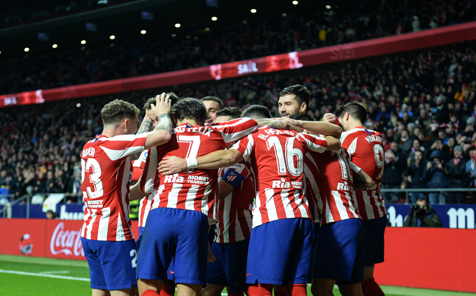 El Atlético regresó al triunfo en LaLiga (AFP)
