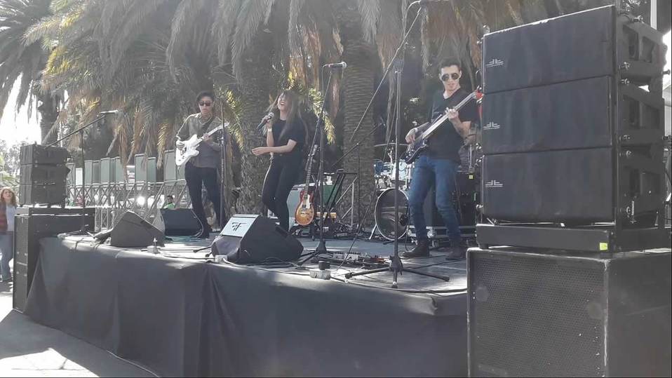 Grupos musicales se hicieron presentes