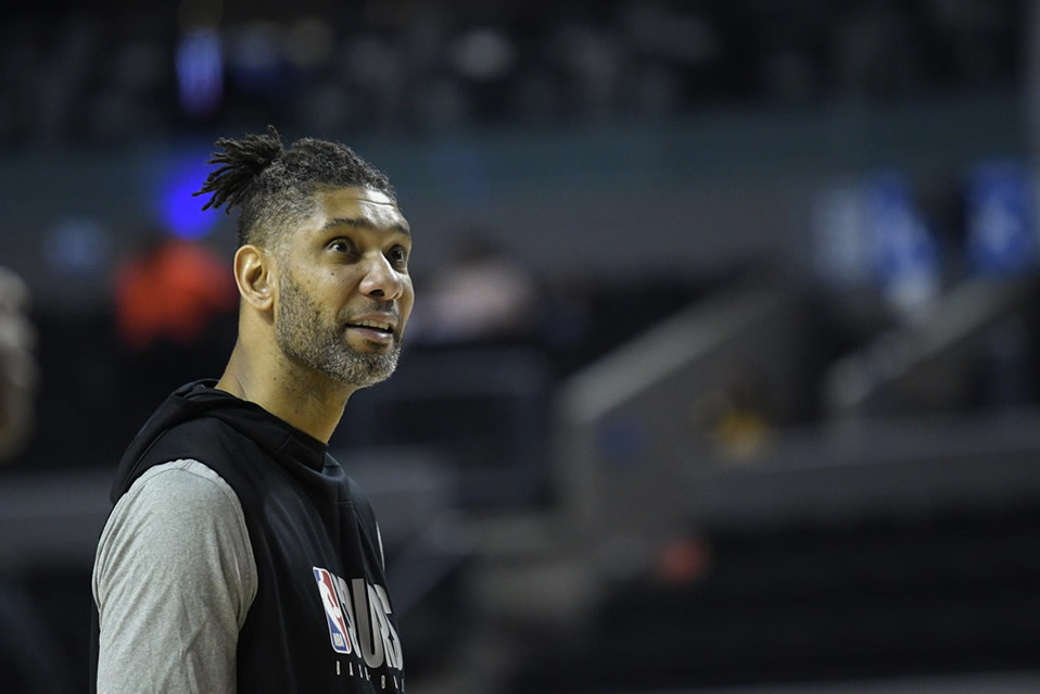 Tim Duncan presente en la Arena CDMX para el Spurs vs Suns (FOTO: Imago7)