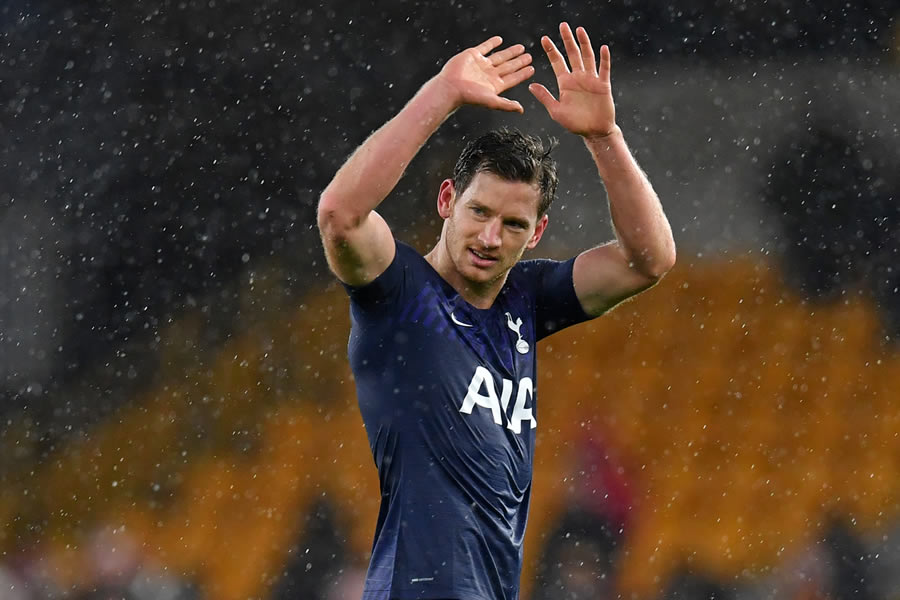 Tottenham aún desea apostar por Jan Vertonghen, pero ha trascendido que si llega una buena oferta lo dejarían ir; Inter de Milán lo sigue. FOTO: AFP