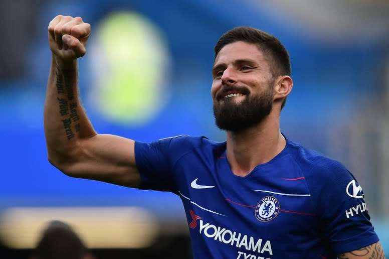 Giroud ha perdido protagonismo con el Chelsea, por lo que han salido algunos pretendientes como West Ham y Crystal Palace. FOTO: AFP
