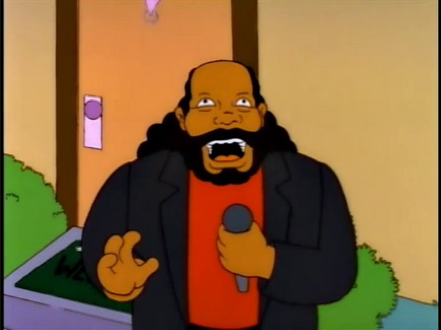 Barry White en Los Simpson