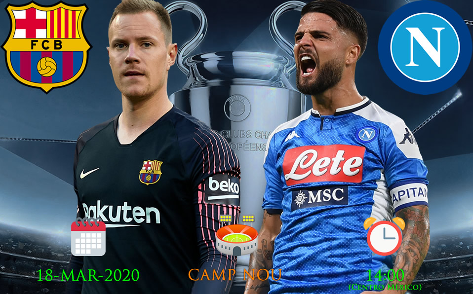 El Camp Nou de Barcelona prenderá sus luces el 18 de marzo para la Vuelta ante el Napoli.