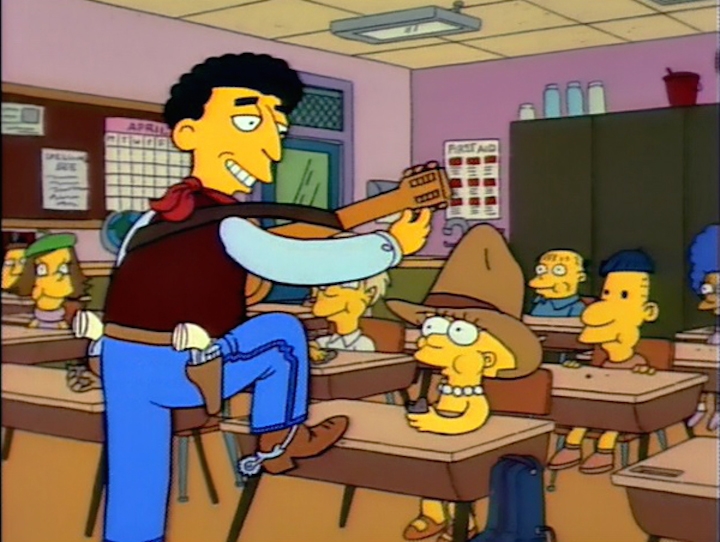 Dustin Hoffman en Los Simpson