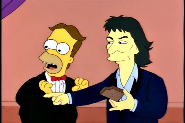 George Harrison en Los Simpson