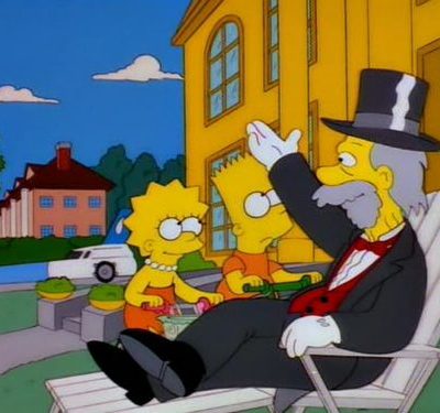 Kirk Douglas en Los Simpson