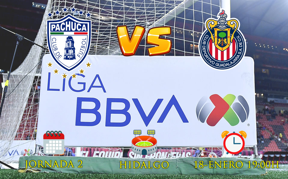 El primer juego imperdible llega en la Jornada 2 con la visita de Chivas a Pachuca.