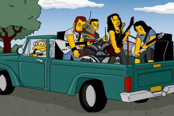 Metallica en Los Simpson