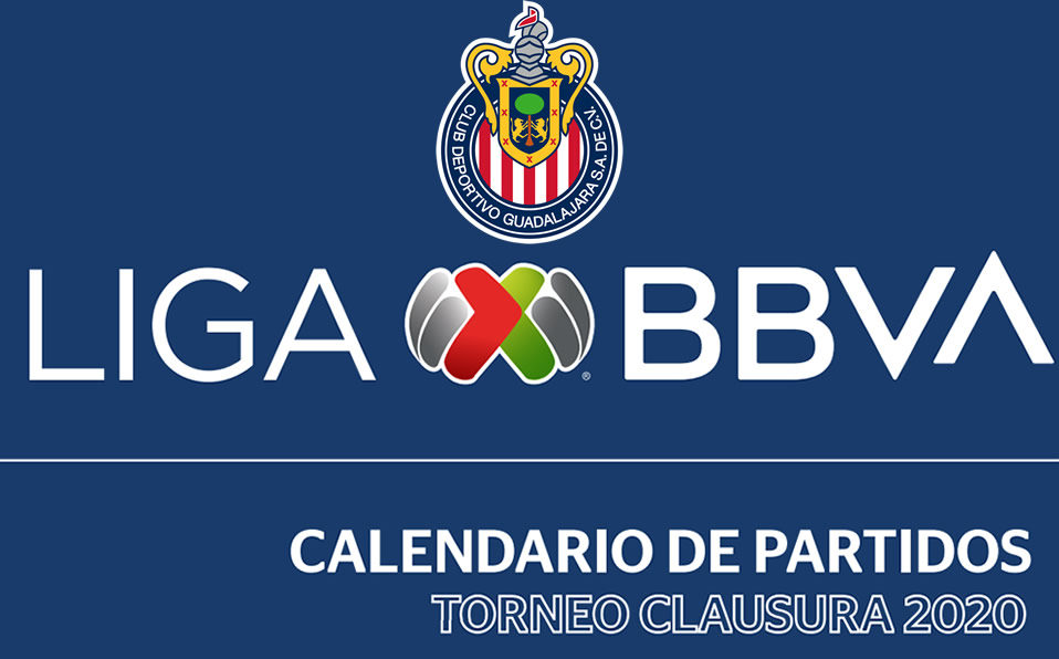 Revisa el calendario de las Chivas para el C2020.