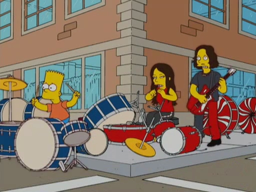 The White Stripes en Los Simpson