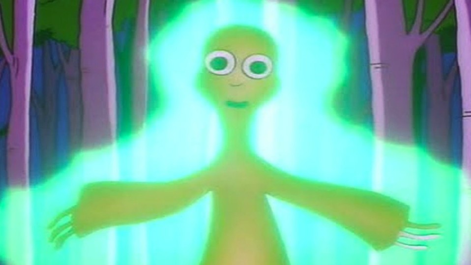Los expedientes secretos de Springfield | 8x10 | Los lugareños se sorprenden con la aparición de un extraterrestre, que al final resulta ser el SR. Bu