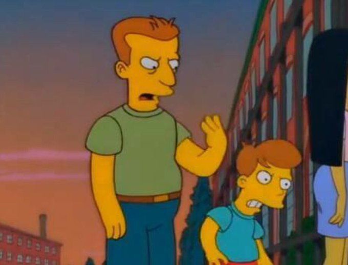 El zape más usado en memes también surgió de Los Simpson.