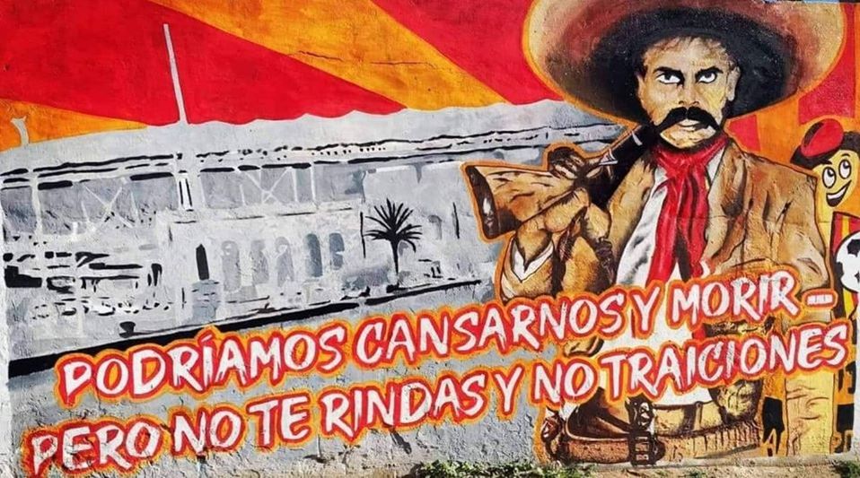 Zapata y Marcos son símbolos de la barra tunecina.