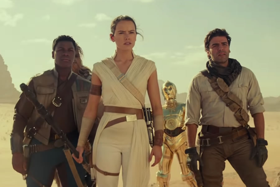 Finn, Rey y Poe son los héroes de la nueva generación de Star Wars. (Foto: Disney)