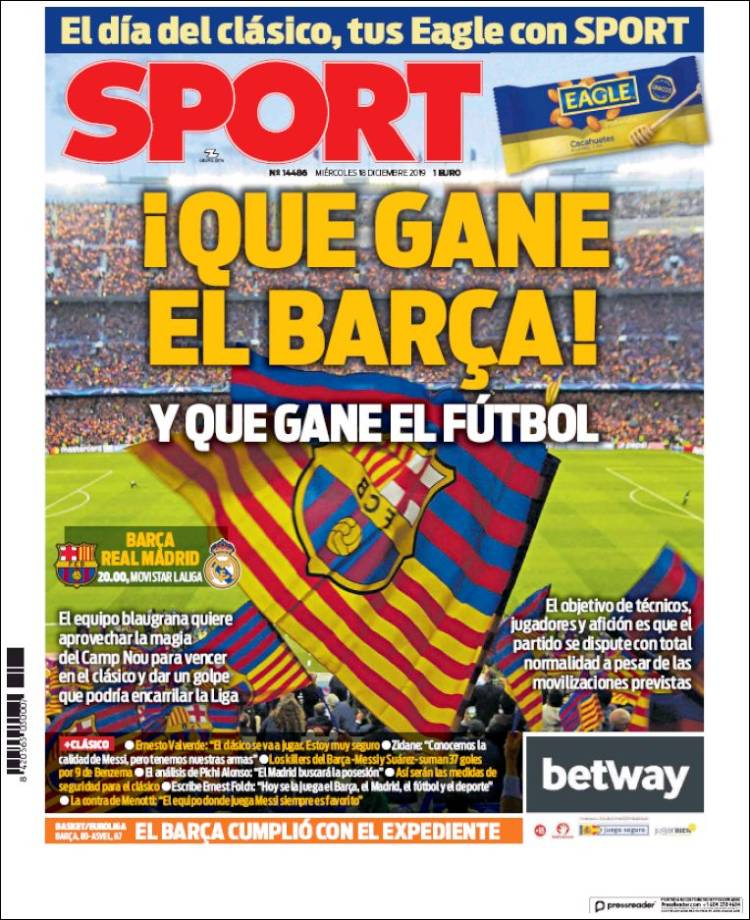 ¡Las mejores portadas deportivas!