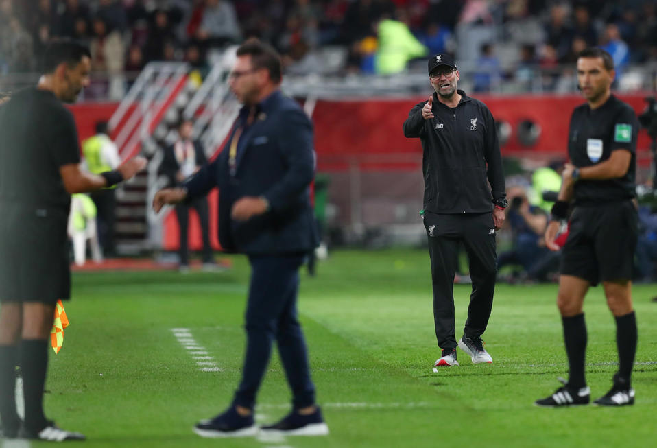 Mohamed y Klopp se hicieron de palabras. (Reuters)