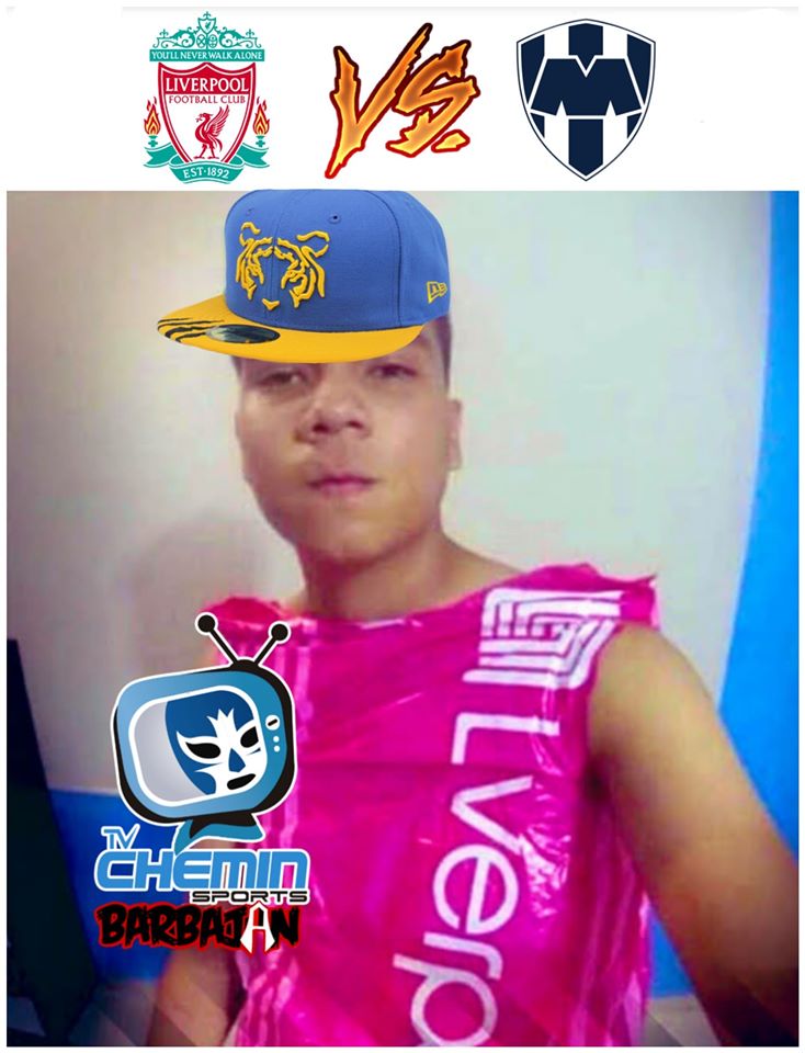 Los Tigres obvio andaban bien disfrazados del Liverpool.