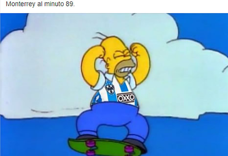¡Lo voy a lograr, lo voy a lograr! Así estuvo Monterrey hasta el 89', caramba.