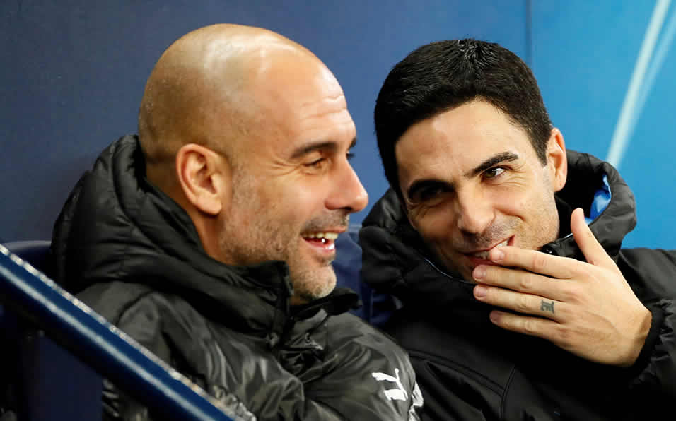 Arteta actualmente es auxiliar de Pep Guardiola. (Reuters)