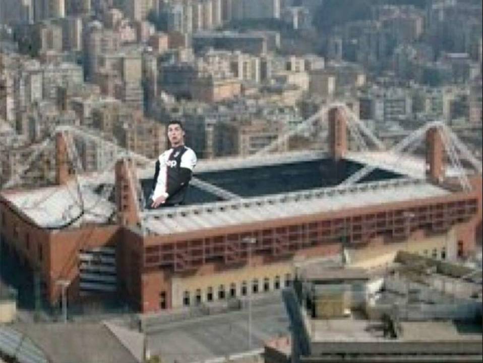 La imaginación rondó las redes sociales tras la hazaña de CR7